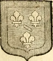 An illustration from Les généaologies historiques des rois, empereurs, &c : et de toutes les maisons souveraines qui ont subsisté jusqu'à présent, exposées dans les cartes généalogiques tirées des meilleurs auteurs, avec des explications historiques et chronologiques .. (1736)