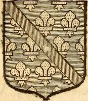 An illustration from Les généaologies historiques des rois, empereurs, &c : et de toutes les maisons souveraines qui ont subsisté jusqu'à présent, exposées dans les cartes généalogiques tirées des meilleurs auteurs, avec des explications historiques et chronologiques .. (1736)
