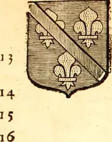 An illustration from Les généaologies historiques des rois, empereurs, &c : et de toutes les maisons souveraines qui ont subsisté jusqu'à présent, exposées dans les cartes généalogiques tirées des meilleurs auteurs, avec des explications historiques et chronologiques .. (1736)