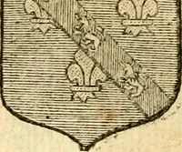 An illustration from Les généaologies historiques des rois, empereurs, &c : et de toutes les maisons souveraines qui ont subsisté jusqu'à présent, exposées dans les cartes généalogiques tirées des meilleurs auteurs, avec des explications historiques et chronologiques .. (1736)