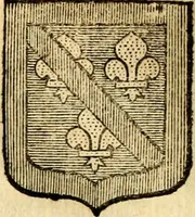 An illustration from Les généaologies historiques des rois, empereurs, &c : et de toutes les maisons souveraines qui ont subsisté jusqu'à présent, exposées dans les cartes généalogiques tirées des meilleurs auteurs, avec des explications historiques et chronologiques .. (1736)