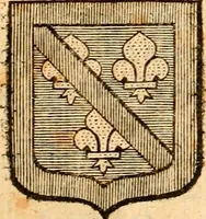 An illustration from Les généaologies historiques des rois, empereurs, &c : et de toutes les maisons souveraines qui ont subsisté jusqu'à présent, exposées dans les cartes généalogiques tirées des meilleurs auteurs, avec des explications historiques et chronologiques .. (1736)