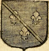 An illustration from Les généaologies historiques des rois, empereurs, &c : et de toutes les maisons souveraines qui ont subsisté jusqu'à présent, exposées dans les cartes généalogiques tirées des meilleurs auteurs, avec des explications historiques et chronologiques .. (1736)