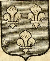 An illustration from Les généaologies historiques des rois, empereurs, &c : et de toutes les maisons souveraines qui ont subsisté jusqu'à présent, exposées dans les cartes généalogiques tirées des meilleurs auteurs, avec des explications historiques et chronologiques .. (1736)