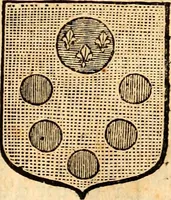 An illustration from Les généaologies historiques des rois, empereurs, &c : et de toutes les maisons souveraines qui ont subsisté jusqu'à présent, exposées dans les cartes généalogiques tirées des meilleurs auteurs, avec des explications historiques et chronologiques .. (1736)