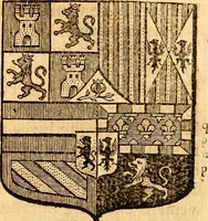 An illustration from Les généaologies historiques des rois, empereurs, &c : et de toutes les maisons souveraines qui ont subsisté jusqu'à présent, exposées dans les cartes généalogiques tirées des meilleurs auteurs, avec des explications historiques et chronologiques .. (1736)