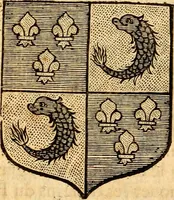 An illustration from Les généaologies historiques des rois, empereurs, &c : et de toutes les maisons souveraines qui ont subsisté jusqu'à présent, exposées dans les cartes généalogiques tirées des meilleurs auteurs, avec des explications historiques et chronologiques .. (1736)