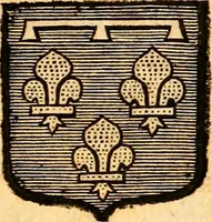 An illustration from Les généaologies historiques des rois, empereurs, &c : et de toutes les maisons souveraines qui ont subsisté jusqu'à présent, exposées dans les cartes généalogiques tirées des meilleurs auteurs, avec des explications historiques et chronologiques .. (1736)