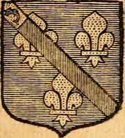 An illustration from Les généaologies historiques des rois, empereurs, &c : et de toutes les maisons souveraines qui ont subsisté jusqu'à présent, exposées dans les cartes généalogiques tirées des meilleurs auteurs, avec des explications historiques et chronologiques .. (1736)
