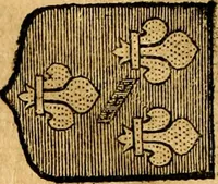 An illustration from Les généaologies historiques des rois, empereurs, &c : et de toutes les maisons souveraines qui ont subsisté jusqu'à présent, exposées dans les cartes généalogiques tirées des meilleurs auteurs, avec des explications historiques et chronologiques .. (1736)