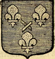 An illustration from Les généaologies historiques des rois, empereurs, &c : et de toutes les maisons souveraines qui ont subsisté jusqu'à présent, exposées dans les cartes généalogiques tirées des meilleurs auteurs, avec des explications historiques et chronologiques .. (1736)