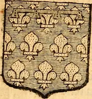An illustration from Les généaologies historiques des rois, empereurs, &c : et de toutes les maisons souveraines qui ont subsisté jusqu'à présent, exposées dans les cartes généalogiques tirées des meilleurs auteurs, avec des explications historiques et chronologiques .. (1736)