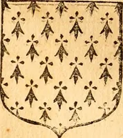 An illustration from Les généaologies historiques des rois, empereurs, &c : et de toutes les maisons souveraines qui ont subsisté jusqu'à présent, exposées dans les cartes généalogiques tirées des meilleurs auteurs, avec des explications historiques et chronologiques .. (1736)