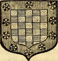 An illustration from Les généaologies historiques des rois, empereurs, &c : et de toutes les maisons souveraines qui ont subsisté jusqu'à présent, exposées dans les cartes généalogiques tirées des meilleurs auteurs, avec des explications historiques et chronologiques .. (1736)
