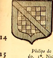 An illustration from Les généaologies historiques des rois, empereurs, &c : et de toutes les maisons souveraines qui ont subsisté jusqu'à présent, exposées dans les cartes généalogiques tirées des meilleurs auteurs, avec des explications historiques et chronologiques .. (1736)