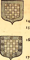 An illustration from Les généaologies historiques des rois, empereurs, &c : et de toutes les maisons souveraines qui ont subsisté jusqu'à présent, exposées dans les cartes généalogiques tirées des meilleurs auteurs, avec des explications historiques et chronologiques .. (1736)