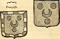 An illustration from Les généaologies historiques des rois, empereurs, &c : et de toutes les maisons souveraines qui ont subsisté jusqu'à présent, exposées dans les cartes généalogiques tirées des meilleurs auteurs, avec des explications historiques et chronologiques .. (1736)