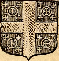 An illustration from Les généaologies historiques des rois, empereurs, &c : et de toutes les maisons souveraines qui ont subsisté jusqu'à présent, exposées dans les cartes généalogiques tirées des meilleurs auteurs, avec des explications historiques et chronologiques .. (1736)