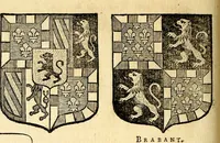 An illustration from Les généaologies historiques des rois, empereurs, &c : et de toutes les maisons souveraines qui ont subsisté jusqu'à présent, exposées dans les cartes généalogiques tirées des meilleurs auteurs, avec des explications historiques et chronologiques .. (1736)