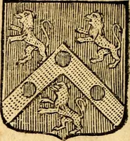 An illustration from Les généaologies historiques des rois, empereurs, &c : et de toutes les maisons souveraines qui ont subsisté jusqu'à présent, exposées dans les cartes généalogiques tirées des meilleurs auteurs, avec des explications historiques et chronologiques .. (1736)