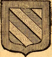 An illustration from Les généaologies historiques des rois, empereurs, &c : et de toutes les maisons souveraines qui ont subsisté jusqu'à présent, exposées dans les cartes généalogiques tirées des meilleurs auteurs, avec des explications historiques et chronologiques .. (1736)