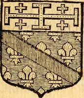 An illustration from Les généaologies historiques des rois, empereurs, &c : et de toutes les maisons souveraines qui ont subsisté jusqu'à présent, exposées dans les cartes généalogiques tirées des meilleurs auteurs, avec des explications historiques et chronologiques .. (1736)