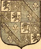 An illustration from Les généaologies historiques des rois, empereurs, &c : et de toutes les maisons souveraines qui ont subsisté jusqu'à présent, exposées dans les cartes généalogiques tirées des meilleurs auteurs, avec des explications historiques et chronologiques .. (1736)
