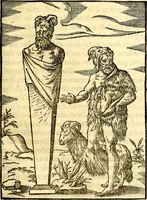 Picture 31 of 95 from Les images des dievx des anciens : contenans les idoles, covstvmes, ceremonies, & autres choses appartenans à la religion des payens (1581), leaf 218