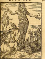 Picture 77 of 95 from Les images des dievx des anciens : contenans les idoles, covstvmes, ceremonies, & autres choses appartenans à la religion des payens (1581), leaf 528