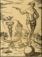 An illustration from Les images des dievx des anciens : contenans les idoles, covstvmes, ceremonies, & autres choses appartenans à la religion des payens (1581)