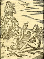 An illustration from Les images des dievx des anciens : contenans les idoles, covstvmes, ceremonies, & autres choses appartenans à la religion des payens (1581)