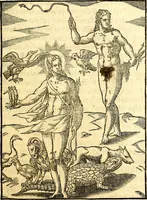 An illustration from Les images des dievx des anciens : contenans les idoles, covstvmes, ceremonies, & autres choses appartenans à la religion des payens (1581)
