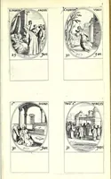 Picture 2 of 20 from Les images de tovs les saincts et saintes de l'année, svivant le martyrologe romain : faictes par Iacques Calat, et mis en lumiere par Israel Henriet .. (1636), leaf 33