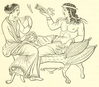 An illustration from Les jeux des anciens, leur description, leur origine, leurs rapports avec la religion, lhistoire, les arts et les moeurs (1873)