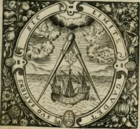 An illustration from Les lettres d'Estienne Pasquier, Conseiller & Advocat General du Roy à Paris : contenans plusieurs belles matieres & discours sur les affaires d'Estat de France, & touchant les guerres civiles (1619)