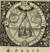 An illustration from Les lettres d'Estienne Pasquier, Conseiller & Advocat General du Roy à Paris : contenans plusieurs belles matieres & discours sur les affaires d'Estat de France, & touchant les guerres civiles (1619)