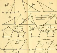 An illustration from Les élémens d'Euclide (1778)