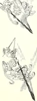 An illustration from Les maitres humoristes : les meilleurs dessins : les meilleurs légendes (1905)
