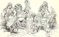 An illustration from Les maitres humoristes : les meilleurs dessins : les meilleurs légendes (1905)