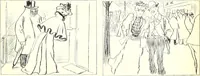 An illustration from Les maitres humoristes : les meilleurs dessins : les meilleurs légendes (1905)