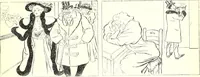 An illustration from Les maitres humoristes : les meilleurs dessins : les meilleurs légendes (1905)