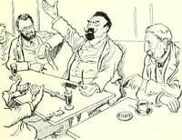An illustration from Les maitres humoristes : les meilleurs dessins : les meilleurs légendes (1905)
