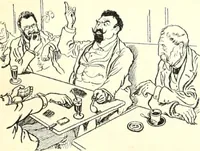 Picture 6 of 239 from Les maitres humoristes : les meilleurs dessins : les meilleurs légendes (1905), leaf 12