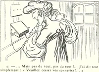 An illustration from Les maitres humoristes : les meilleurs dessins : les meilleurs légendes (1905)