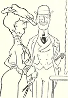An illustration from Les maitres humoristes : les meilleurs dessins : les meilleurs légendes (1905)