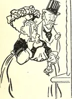 An illustration from Les maitres humoristes : les meilleurs dessins : les meilleurs légendes (1905)