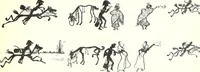 An illustration from Les maitres humoristes : les meilleurs dessins : les meilleurs légendes (1905)