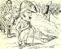 An illustration from Les maitres humoristes : les meilleurs dessins : les meilleurs légendes (1905)