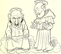 An illustration from Les maitres humoristes : les meilleurs dessins : les meilleurs légendes (1905)