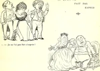 An illustration from Les maitres humoristes : les meilleurs dessins : les meilleurs légendes (1905)